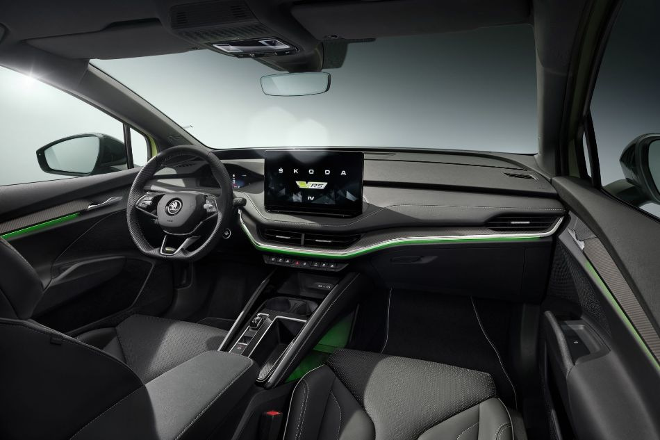 Sähköinen urheilullinen crossover Skoda Enyaq Coupe RS iV 4x4