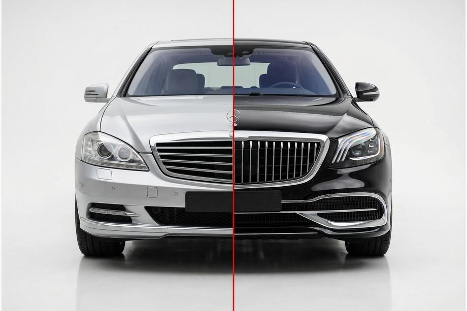 Mercedes S-class W221 2005–2013 Facelift-sarja X222 Maybach S600:een Image