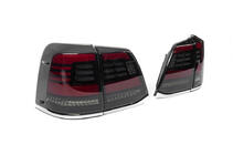 Toyota Land Cruiser 200 2007–2021 Takavalot 2008-2015 (Sequential Red) kuva 3