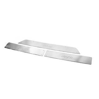 Sisäpuoliset kynnyslistat Carmos (3 kpl, ruostumaton teräs) kuva 2