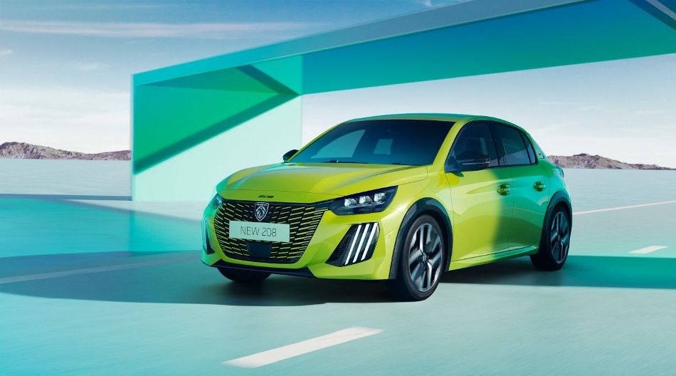 Päivitetty kompakti hatchback Peugeot 208