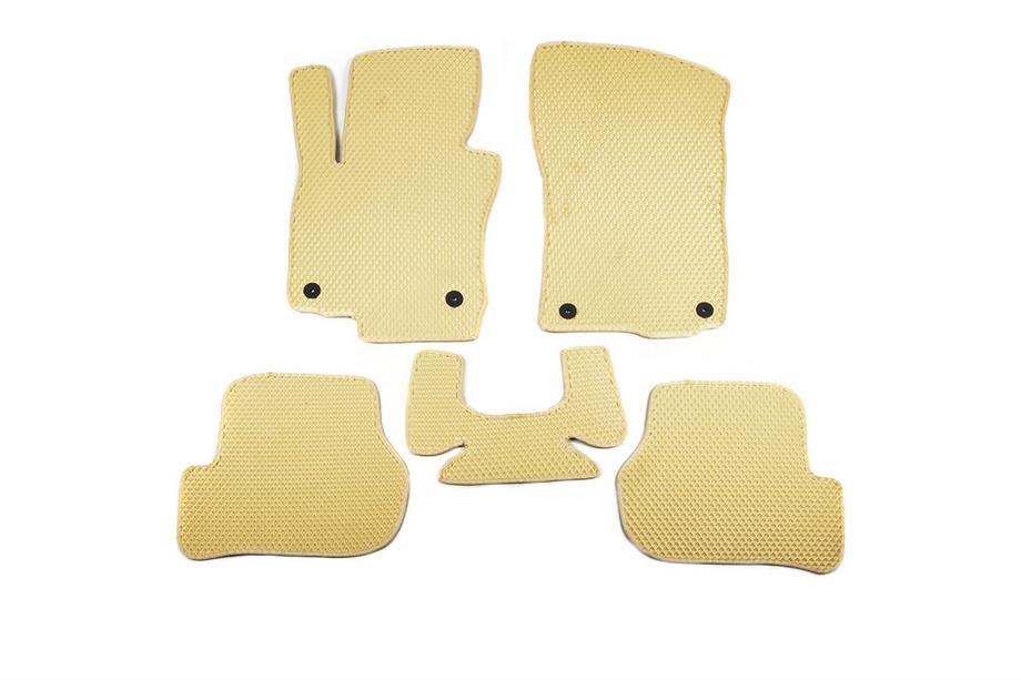 Skoda Octavia II A5 2006–2010 EVA-auton lattiamatot (beige) Image