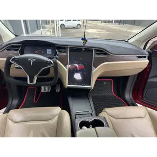 EVA-lattiamatot (mustat) Tesla Model X 2015– kuva 1