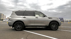 Nissan Armada 2016–2024 Sivuporrassarja New Vision Grey (2 kpl, alumiini) kuva 4