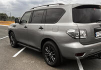 Nissan Armada 2016–2024 Sivuporrassarja New Vision Grey (2 kpl, alumiini) kuva 6