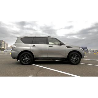 Sivuporrassarja New Vision Grey (2 kpl, alumiini) Nissan Armada 2016–2024 kuva 4