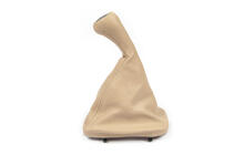 BMW 3-sarja E46 1998–2006 Vaihteensiirtopussi + vaihdekepin nuppi OEM (beige) kuva 2