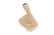 BMW 3-sarja E46 1998–2006 Vaihteensiirtopussi + vaihdekepin nuppi OEM (beige) kuva 5