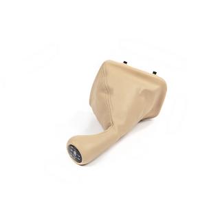 Vaihteensiirtopussi + vaihdekepin nuppi OEM (beige) kuva 4