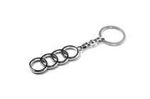 Audi Metallinen avaimenperä Audi-logolla kuva 2