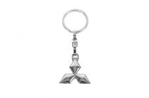Mitsubishi Metallinen avaimenperä Mitsubishi-logolla kuva 1
