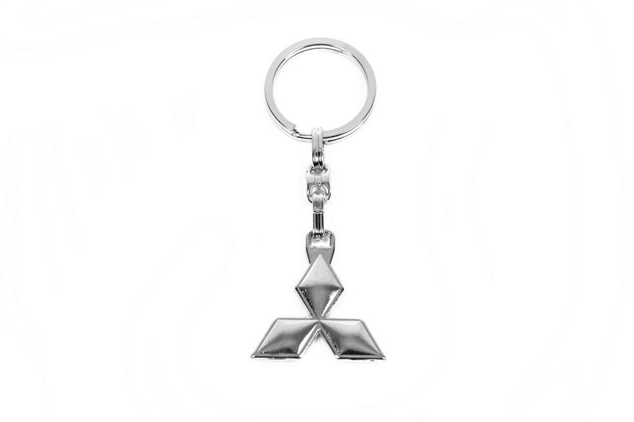 Mitsubishi Metallinen avaimenperä Mitsubishi-logolla Image