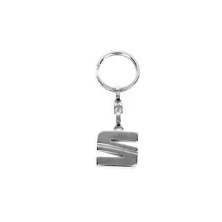 Metallinen avaimenperä Seat-logolla kuva 1