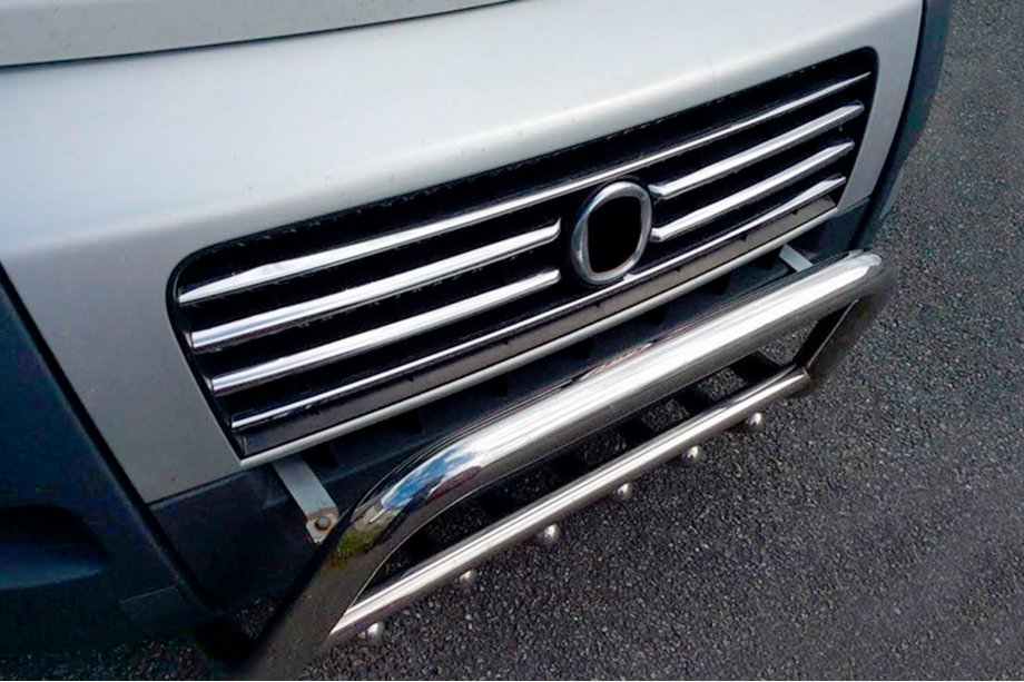 Fiat Ducato 2006–2025 Kromilistat etusäleikköön 2006-2014 (6 kpl, ruostumaton teräs) ALE Image