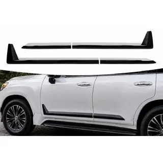 Mustat ovilistat F-Sport valkoinen/musta (4 kpl, ABS) Lexus LX 500d/600 2022– kuva 1