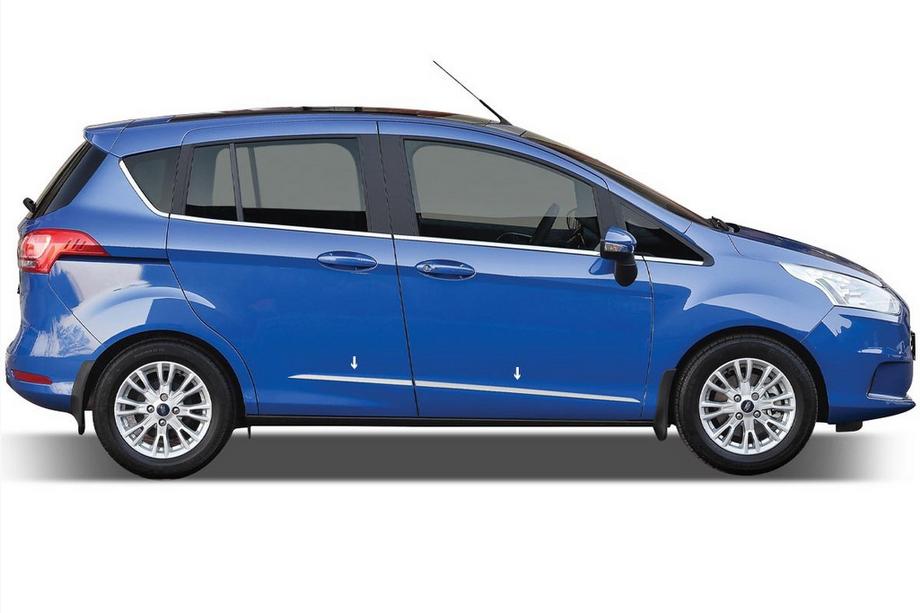 Ford B-Max 2012–2017 Ovilistat OmsaLine (4 kpl, ruostumaton teräs) Image