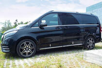 Mercedes Vito/V-class W447 2014– Ruostumattomat kynnyslistat (4 kpl) kuva 1