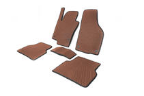 Volkswagen Tiguan 2007–2016 EVA-auton matot (ruskea) kuva 2