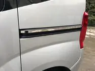 Peugeot Bipper 2008–2017 Liukuoven alalista (2 kpl, ruostumaton teräs) kuva 5