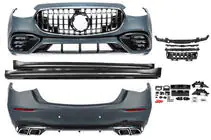 Mercedes S-сlass W223 2020– AMG S63 korisarja sivuhelmoilla kuva 1