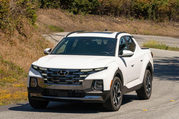 Hyundai Santa Cruz -pickupin 1. sukupolven koeajo