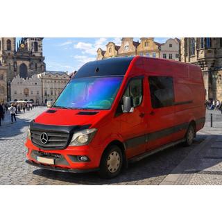 Etupuskurin lip-spoileri 2013-2018 (ABS) Mercedes Sprinter W906 2006–2018 kuva 3
