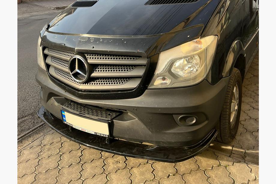 Mercedes Sprinter W906 2006–2018 Etupuskurin lip-spoileri 2013-2018 (ABS) Kuva 4