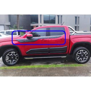 Ovien ylälistat (6 kpl, ABS) Volkswagen Amarok 2022– kuva 1