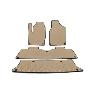 EVA-autolattiamatot (3 riviä, beige) kuva 1