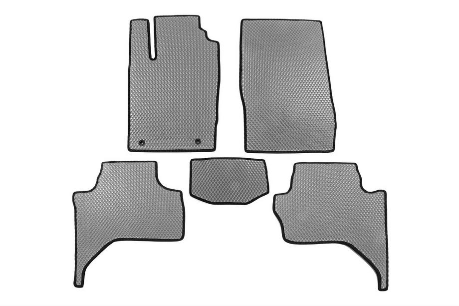 Mitsubishi L200 2015–2024 EVA-auton lattiamatot (Long base, harmaat) Image