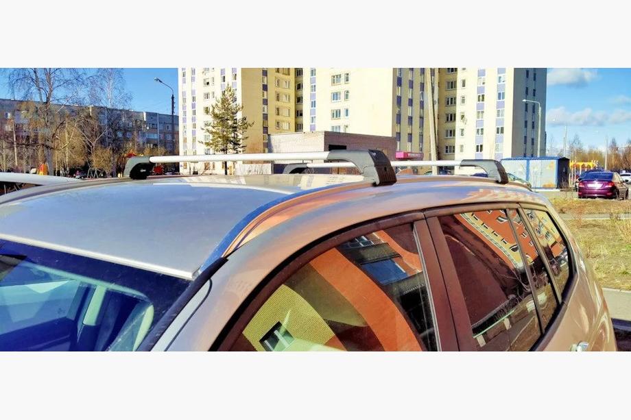 BMW X3 F25 2011–2018 Lukittavat poikkitangot integroiduille kattokaiteille Skybar V2 (2 kpl) Image