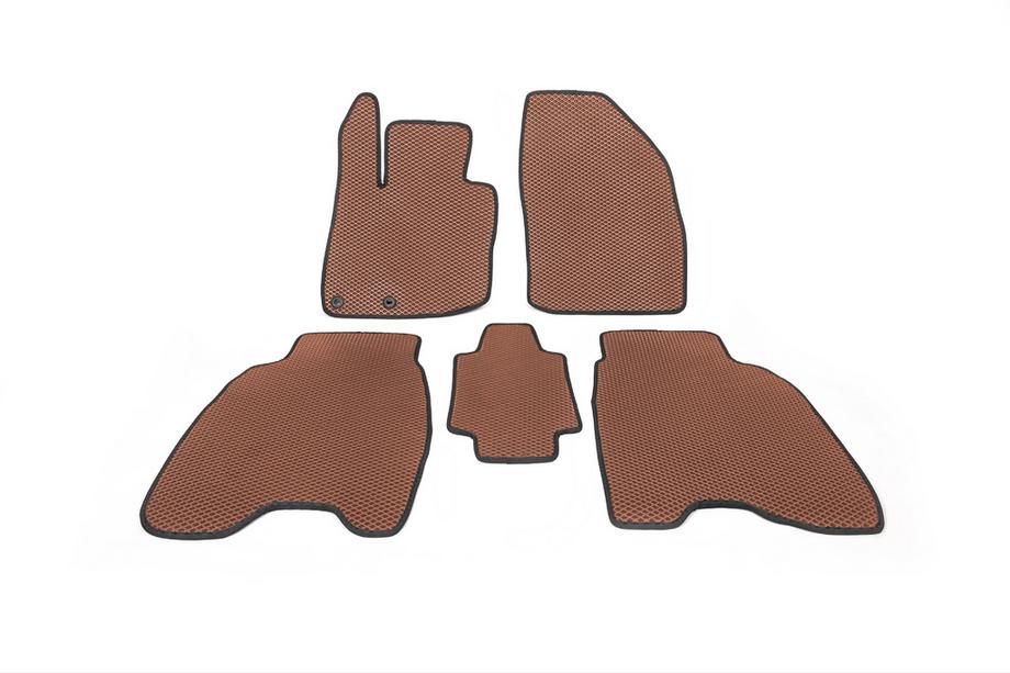 Honda Civic HB 2006–2012 EVA-auton matot (ruskea) Image