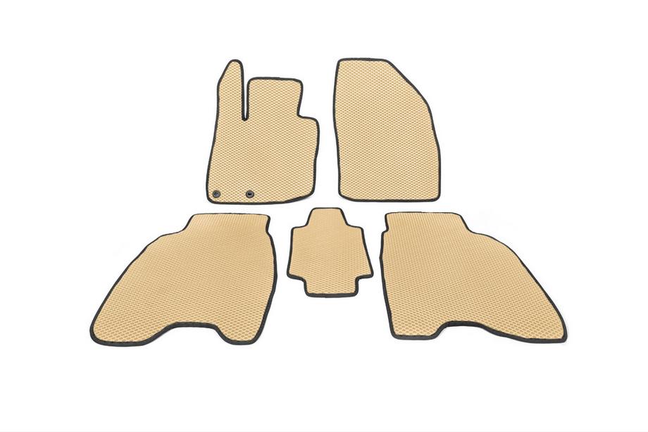 Honda Civic HB 2006–2012 EVA-lattiamatot (Beige) Image