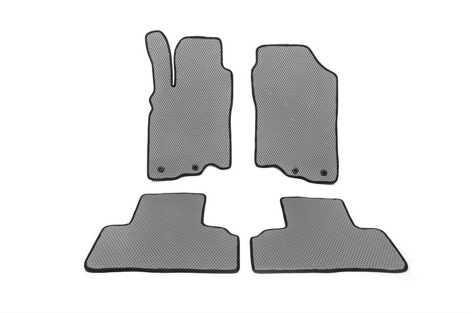 Honda Insight II 2009–2014 EVA-auton matot (harmaa) Image