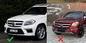 Mercedes GL/GLS -luokka X166 2012–2019 Etusäleikkö GT Panamericana (GL) (B-laatu) kuva 5