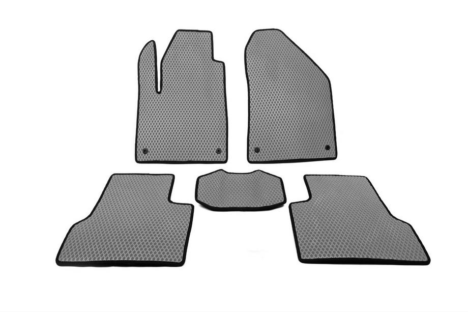 Jeep Cherokee KL 2013– EVA-auton matot (harmaa) Image