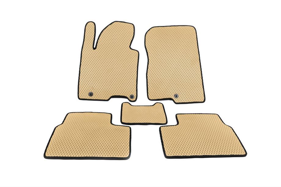 Kia Ceed 2012–2018 EVA-lattiamatot (Beige) Image