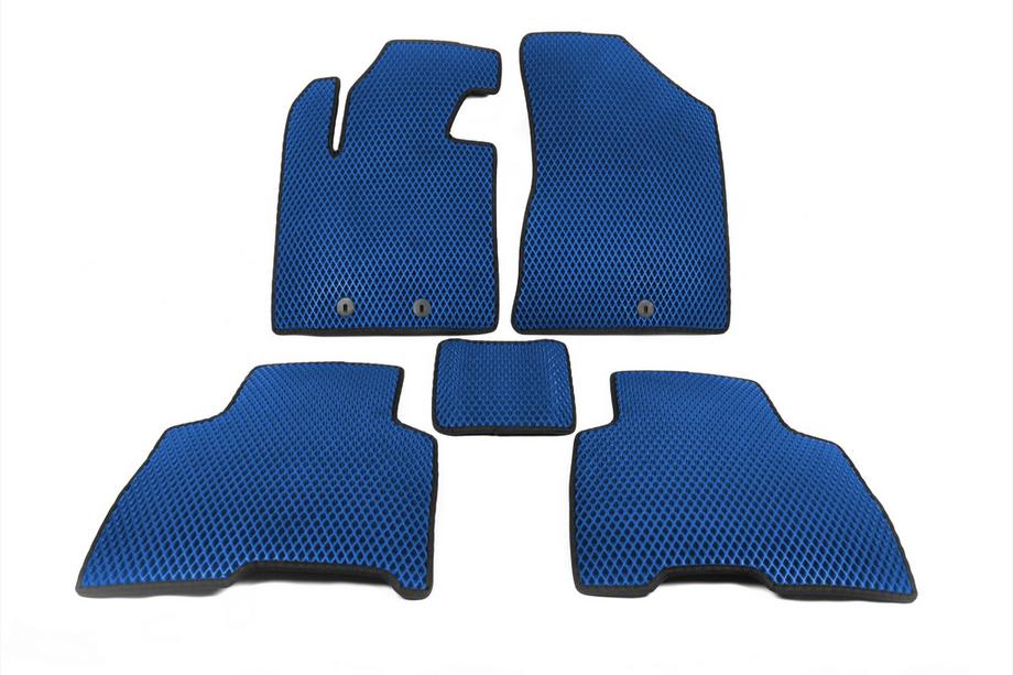 Kia Sorento II XM 2009–2014 EVA-kaukalomatot 2012-2014 (Sininen) Image