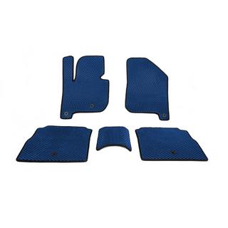 Polyuretaaniset auton lattiamatot EV (EVA, sininen) Kia Soul II 2013–2018 kuva 1