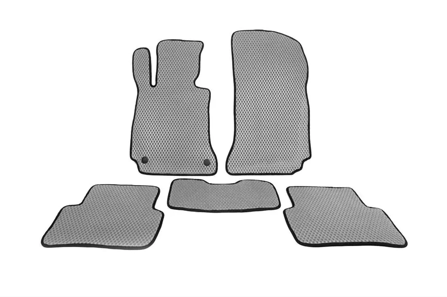 Mercedes C-sarja W204 2007–2015 EVA-auton matot (harmaa) Image