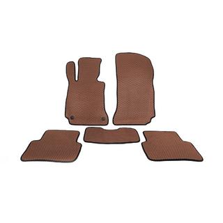 EVA-auton matot (ruskea) Mercedes C-sarja W204 2007–2015 kuva 1