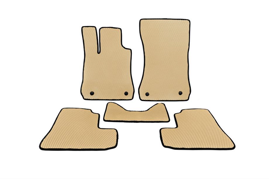 Mercedes S-class W221 2005–2013 EVA-lattiamatot (Short, beige) Image