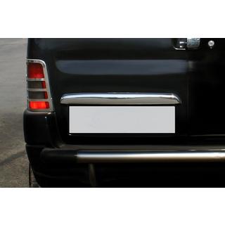 Rekisterikilven ylälista (2-ov., ruostumaton teräs) Peugeot Partner 1996–2008 kuva 1