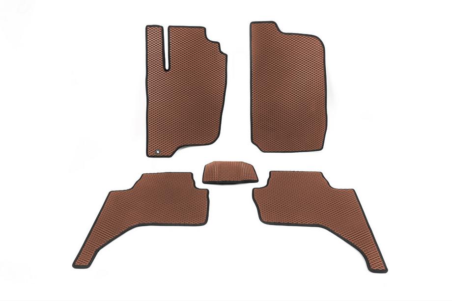 Mitsubishi L200 2006–2015 EVA-auton matot (ruskea) Kuva 1