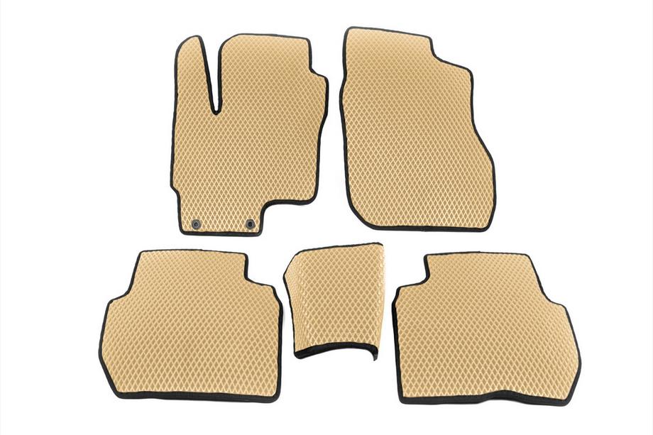Mitsubishi Outlander 2012–2021 EVA-lattiamatot P-HEV (Beige) Image
