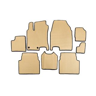 EVA-sisätilamatot +2:lle (3 riviä, beige) kuva 1