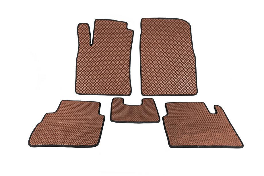 Nissan Tiida 2004–2011 EVA-auton matot (ruskea) Image
