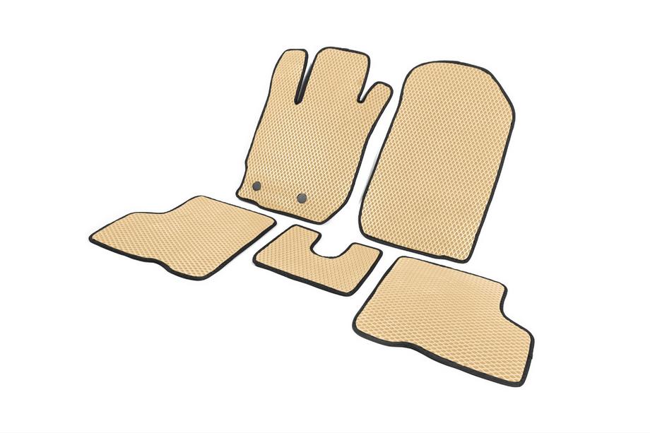 Renault Captur 2013–2019 EVA-matot venäläiseen Kaptur -malliin (Beige) Kuva 2