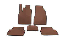 Renault Megane II 2004–2009 EVA-auton matot (ruskea) kuva 1