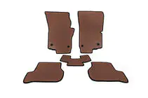 Seat Leon 2005–2012 EVA-auton matot (ruskea) kuva 1